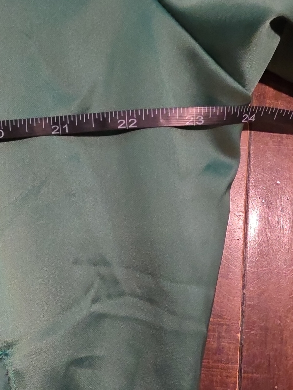 Atelier New Regime Green Satin Bomber with Pink Rib Collar - Picture 12 of 13